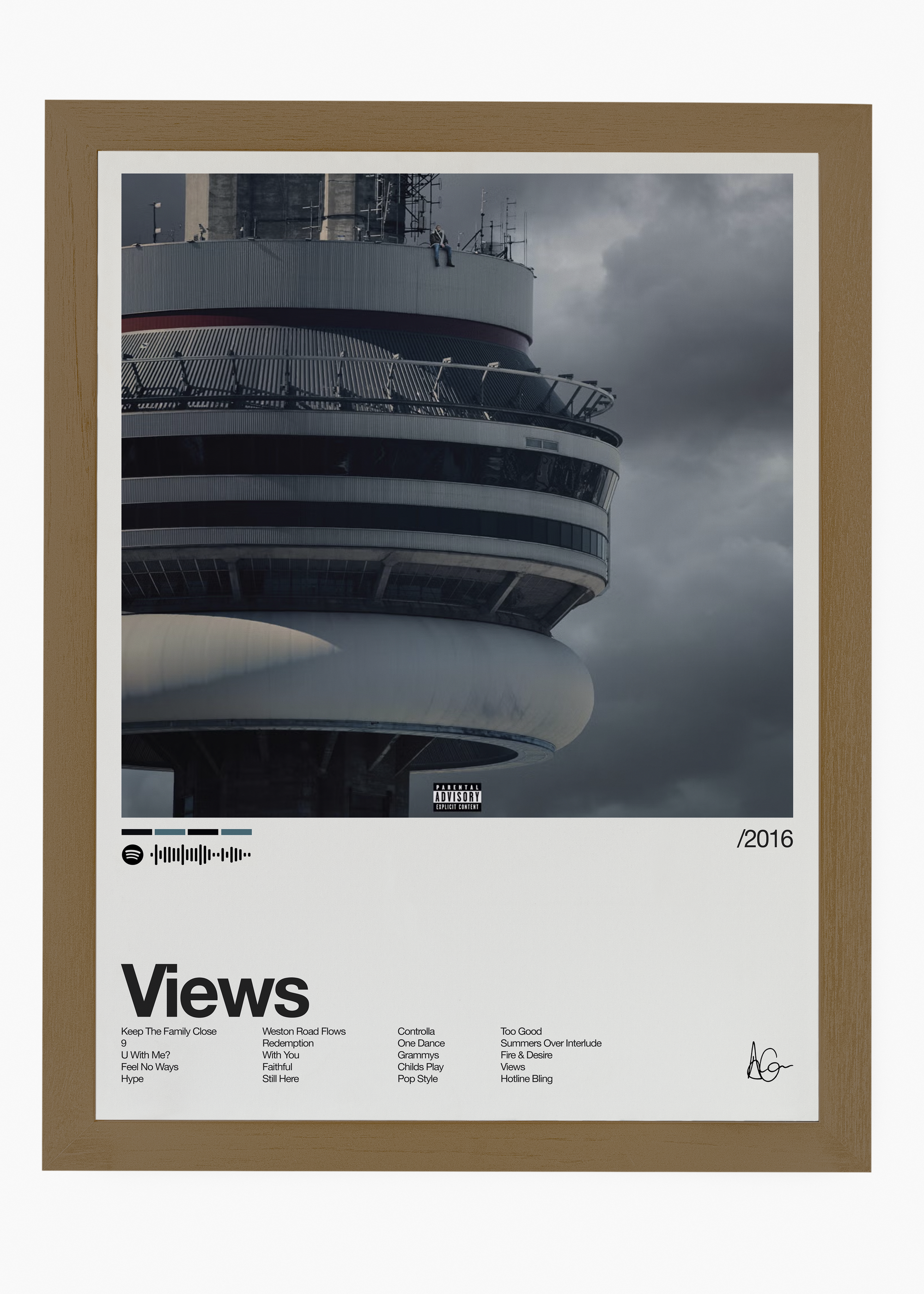Quadro Drake Views II - 6
