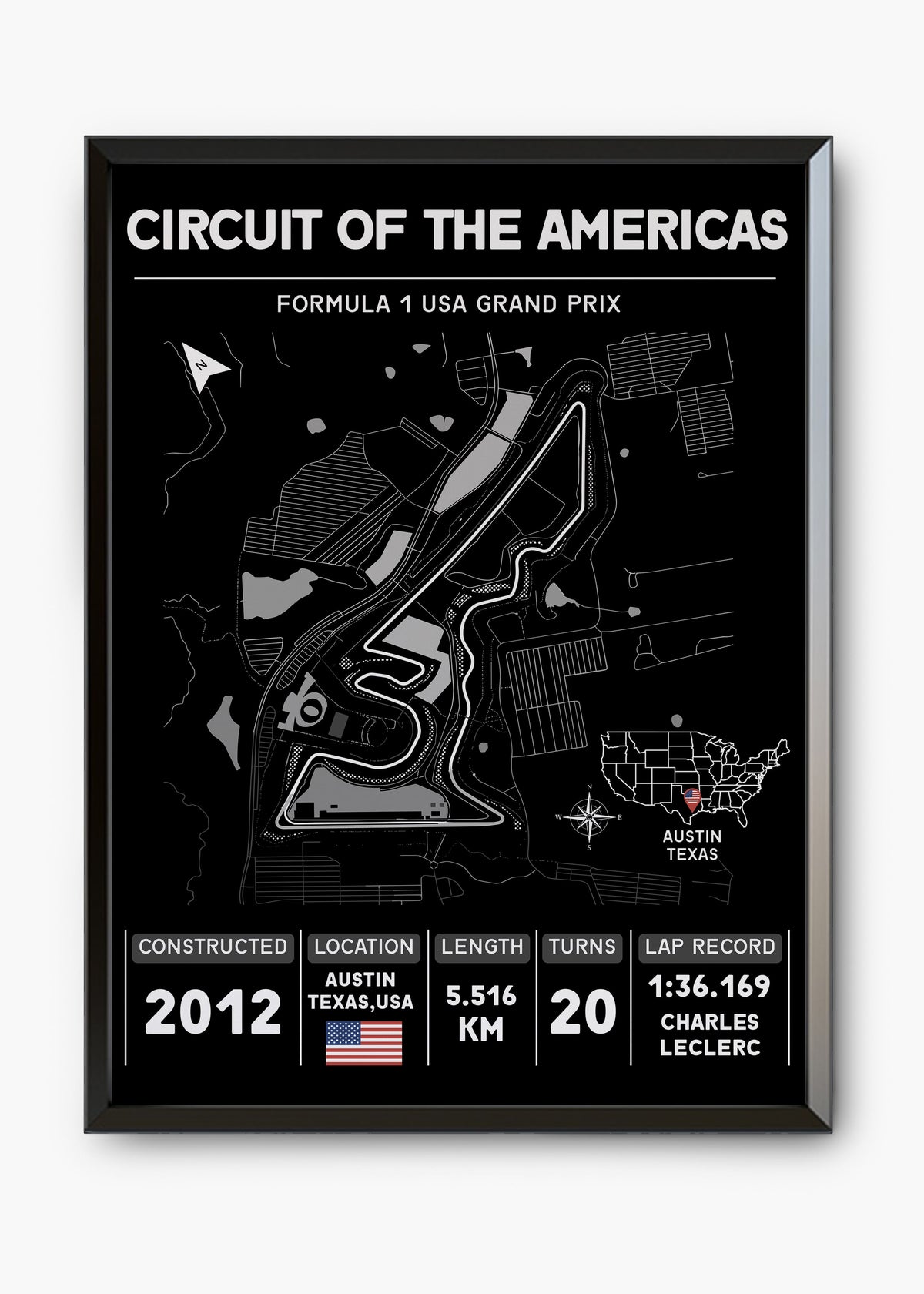 Quadro GP Circuit Of The Americas