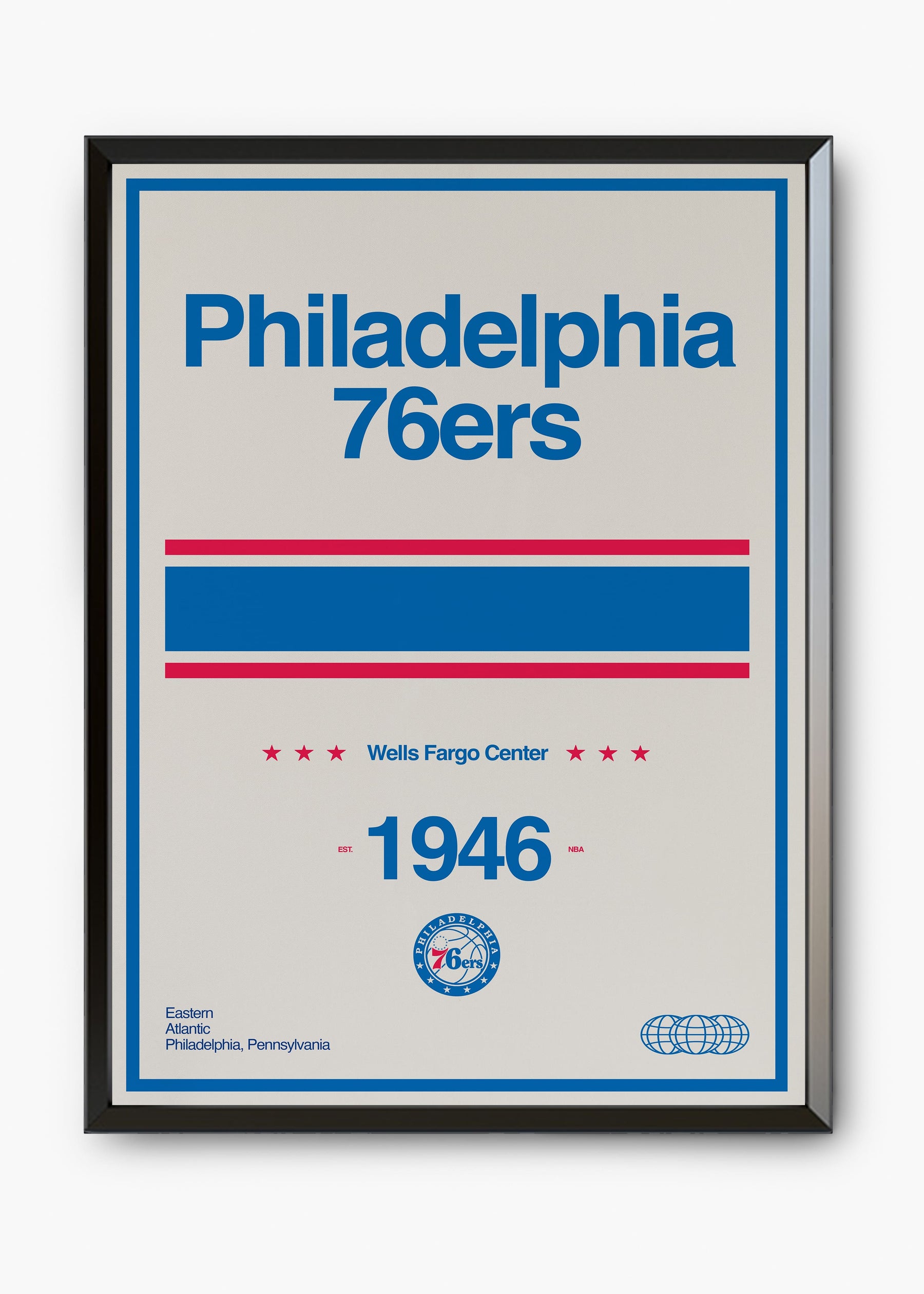 Quadro NBA Philadelphia 76ers