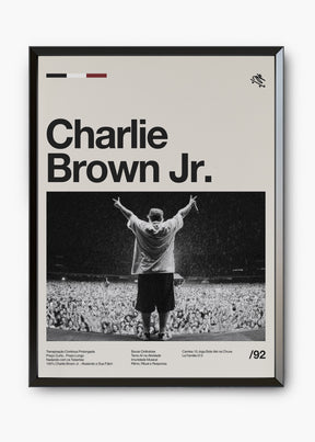 Quadro Charlie Brown Jr Banda