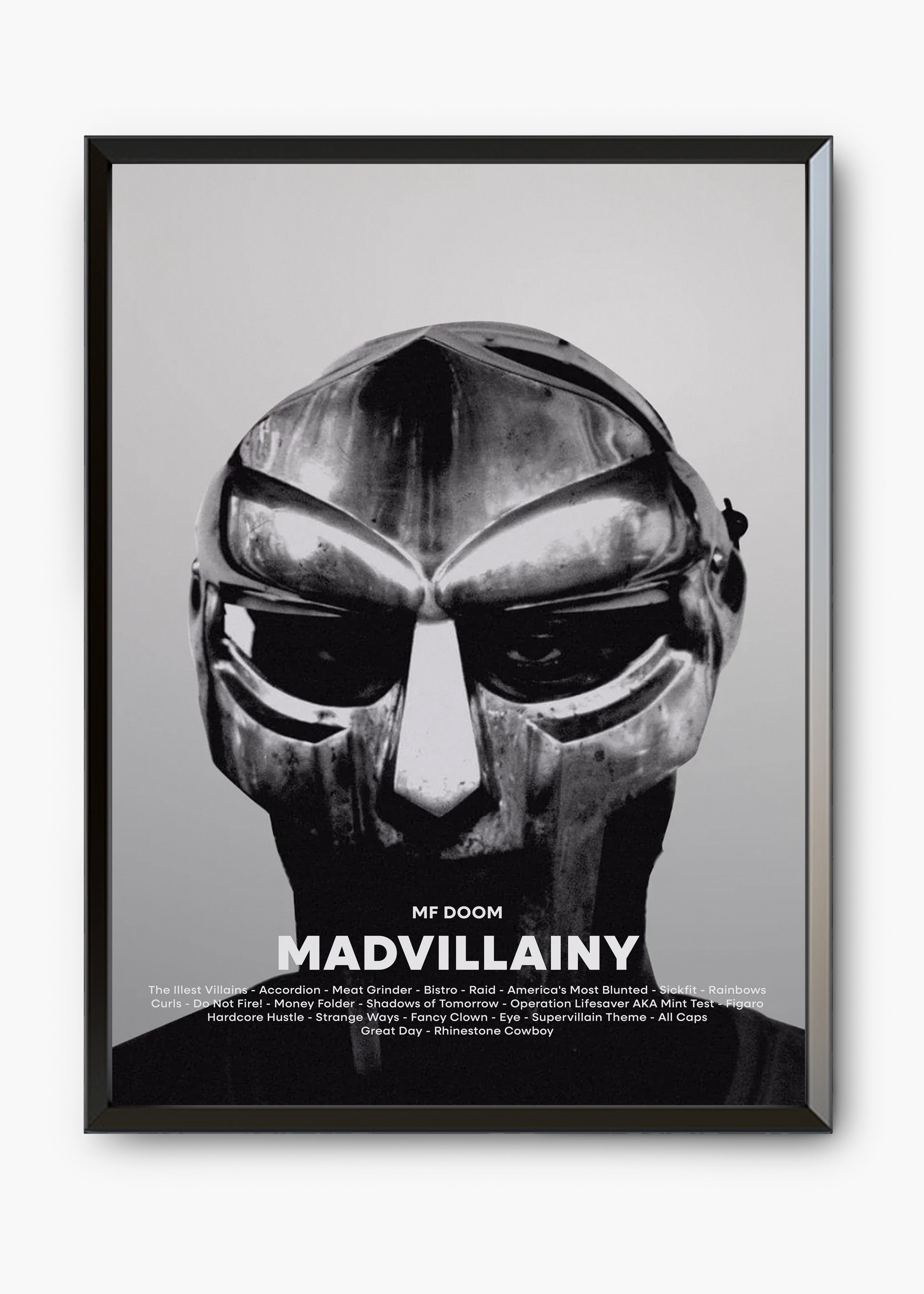 Quadro MF Doom Madvillainy Capa