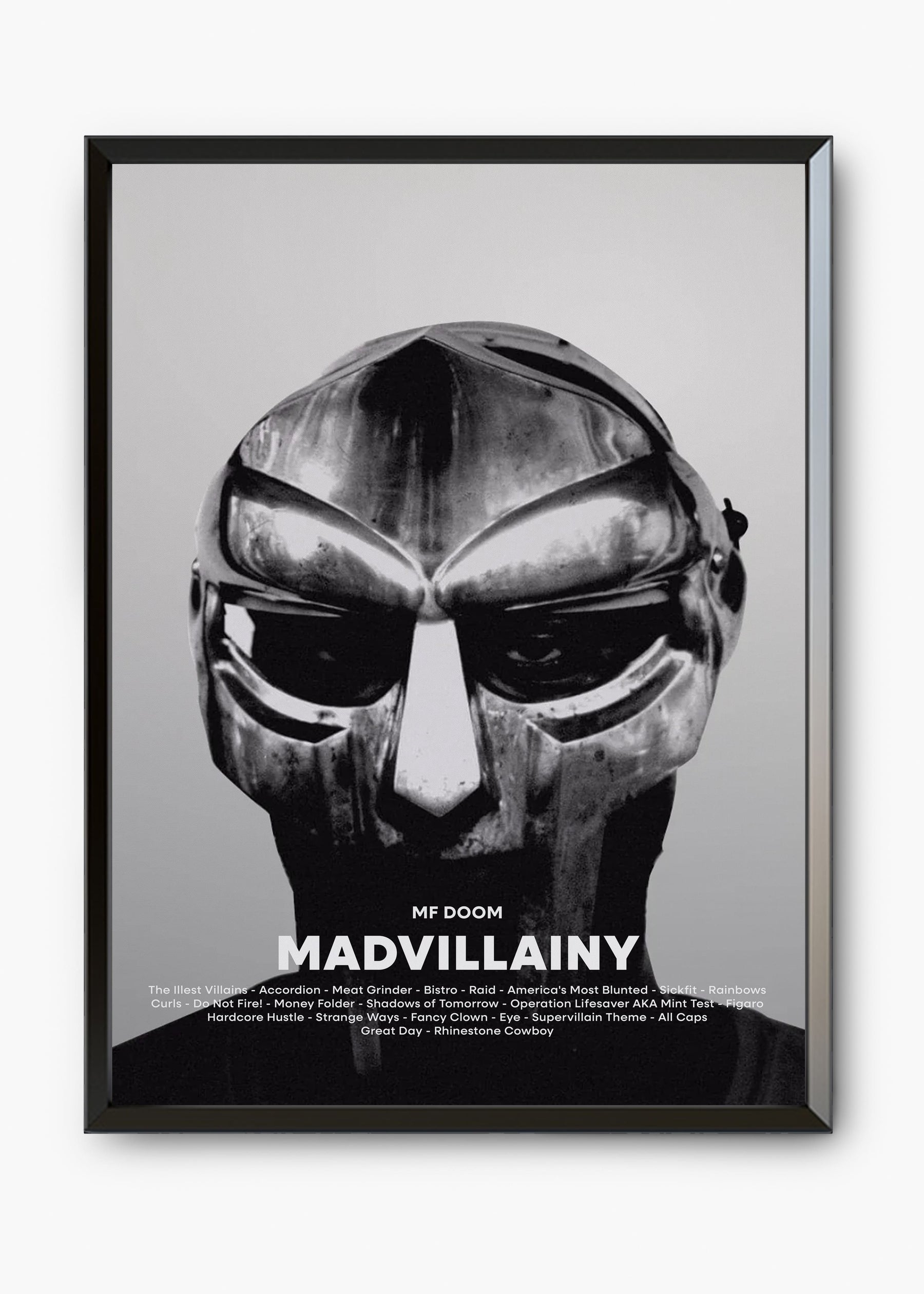 Quadro MF Doom Madvillainy Capa