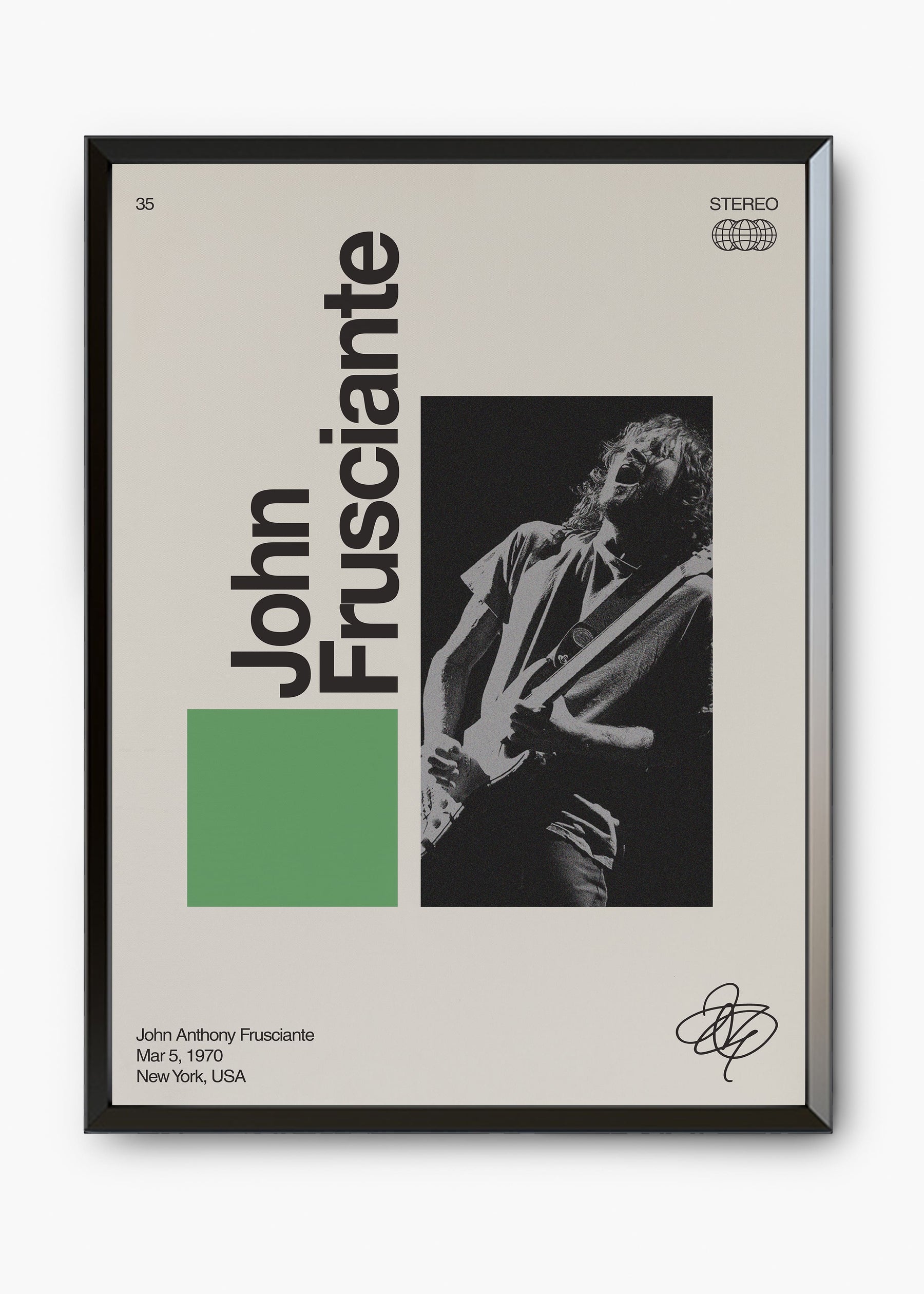 Quadro Signature John Frusciante
