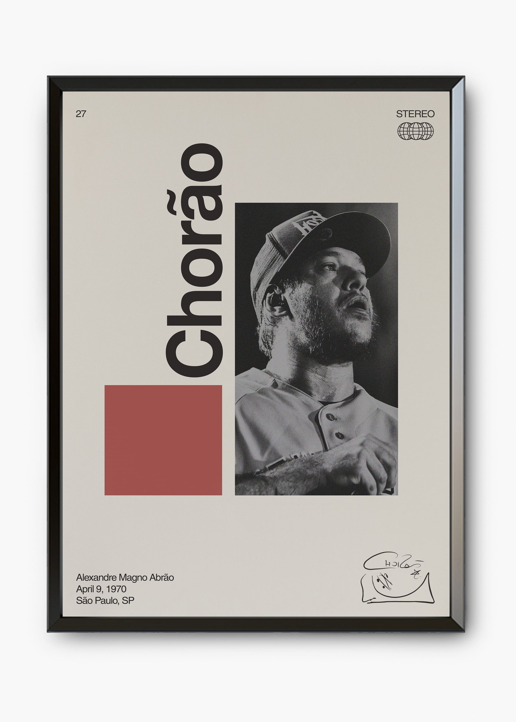 Quadro Signature Chorão