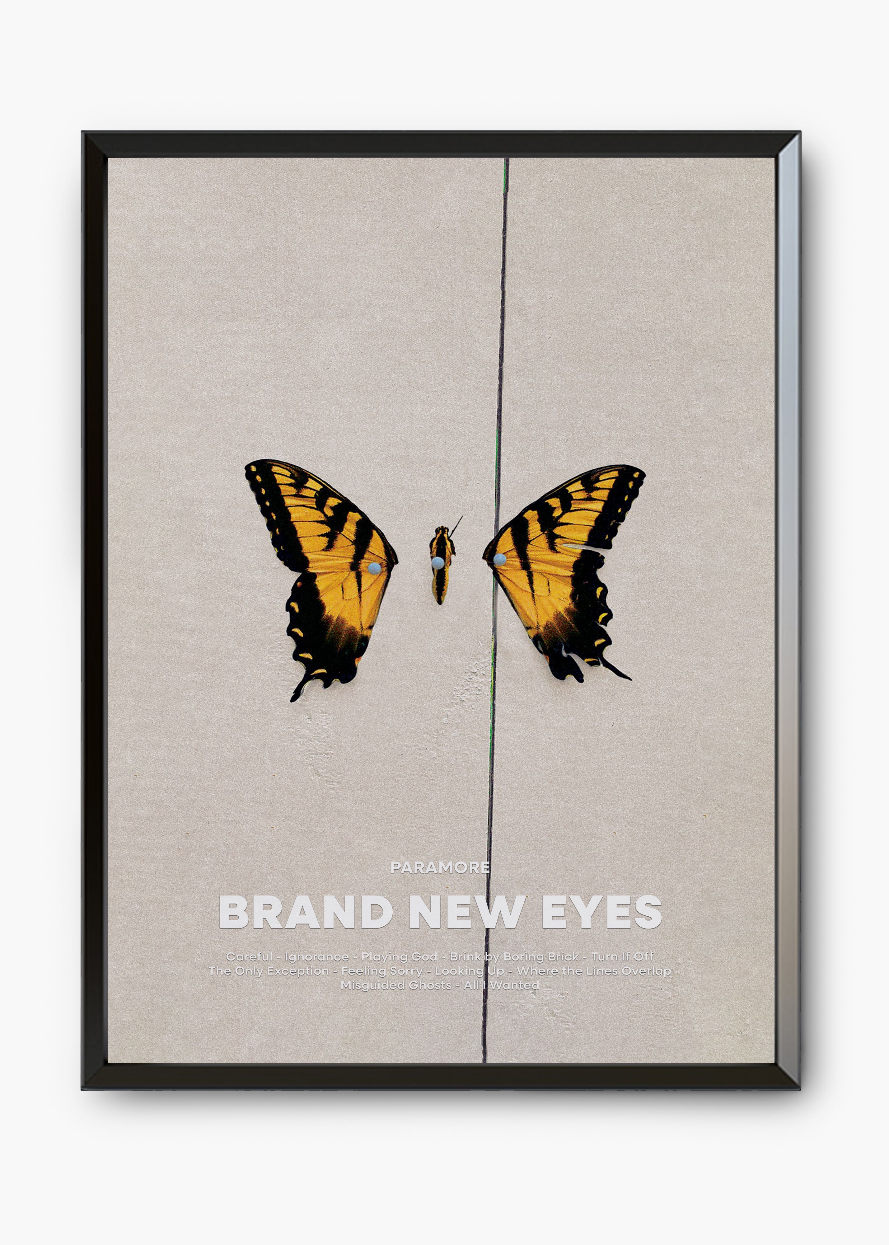 Quadro Paramore Brand New Eyes Capa