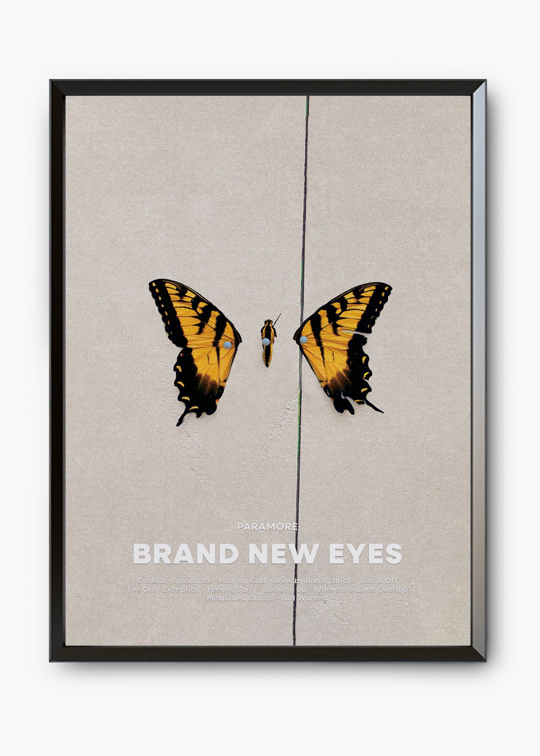 Quadro Paramore Brand New Eyes Capa