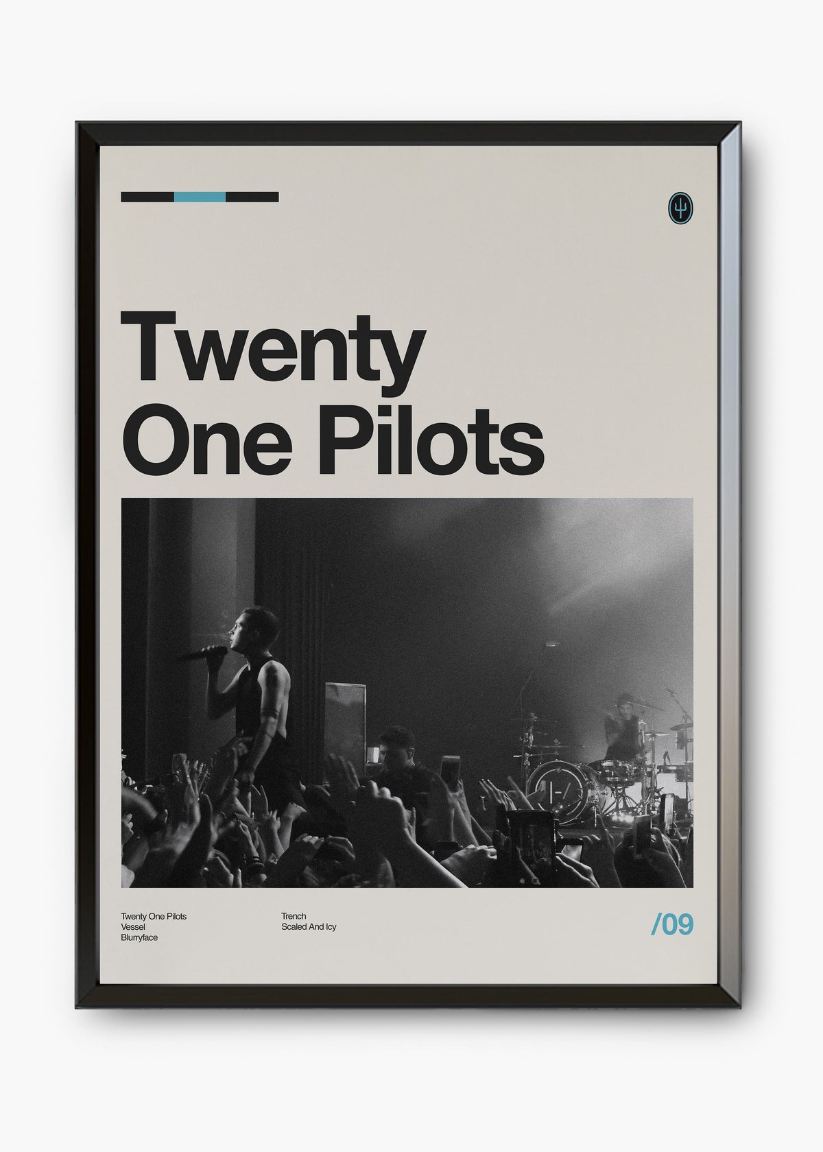 Quadro Twenty One Pilots Banda