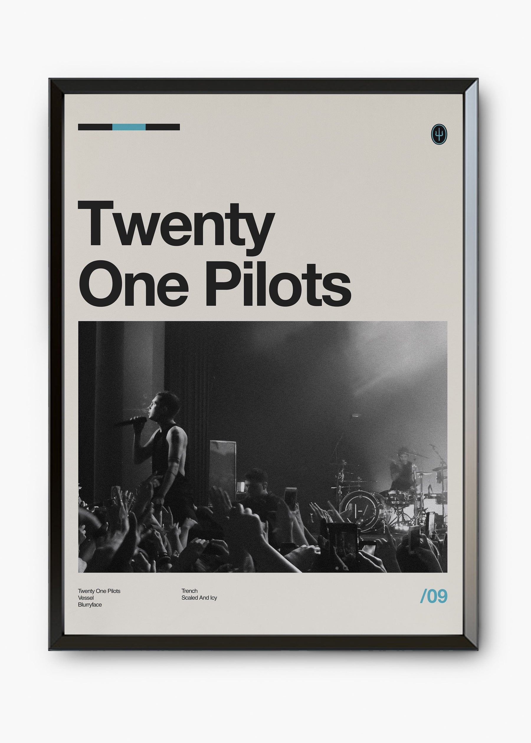 Quadro Twenty One Pilots Banda