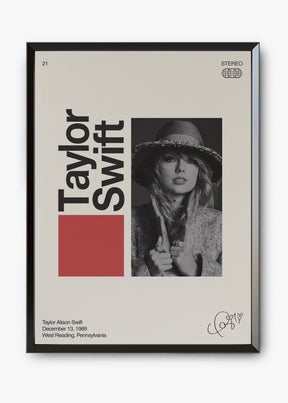 Quadro Signature Taylor Swift