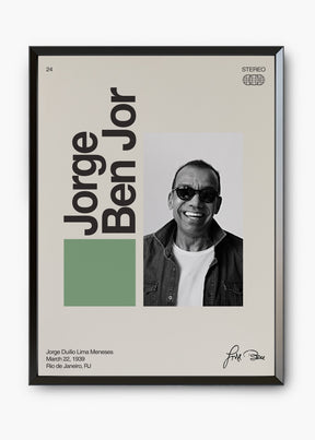Quadro Signature Jorge Ben Jor
