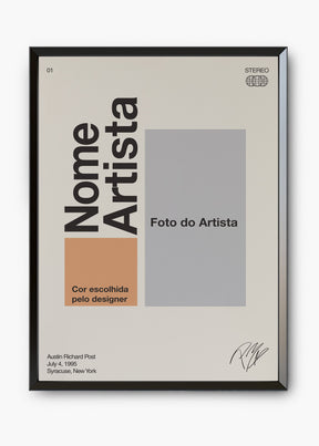 Quadro Personalizável - Signature