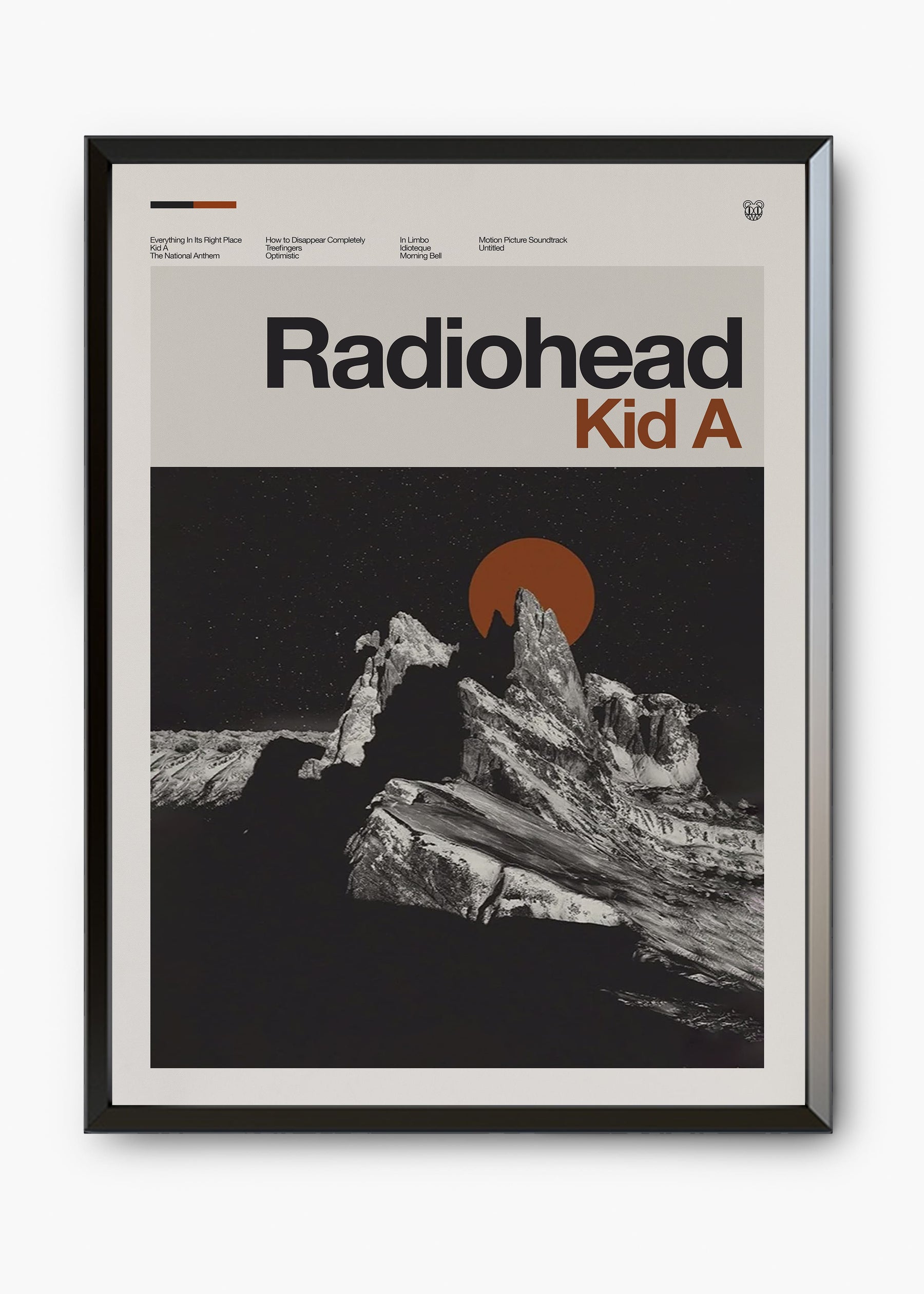Quadro Radiohead Kid A