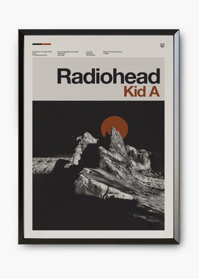 Quadro Radiohead Kid A