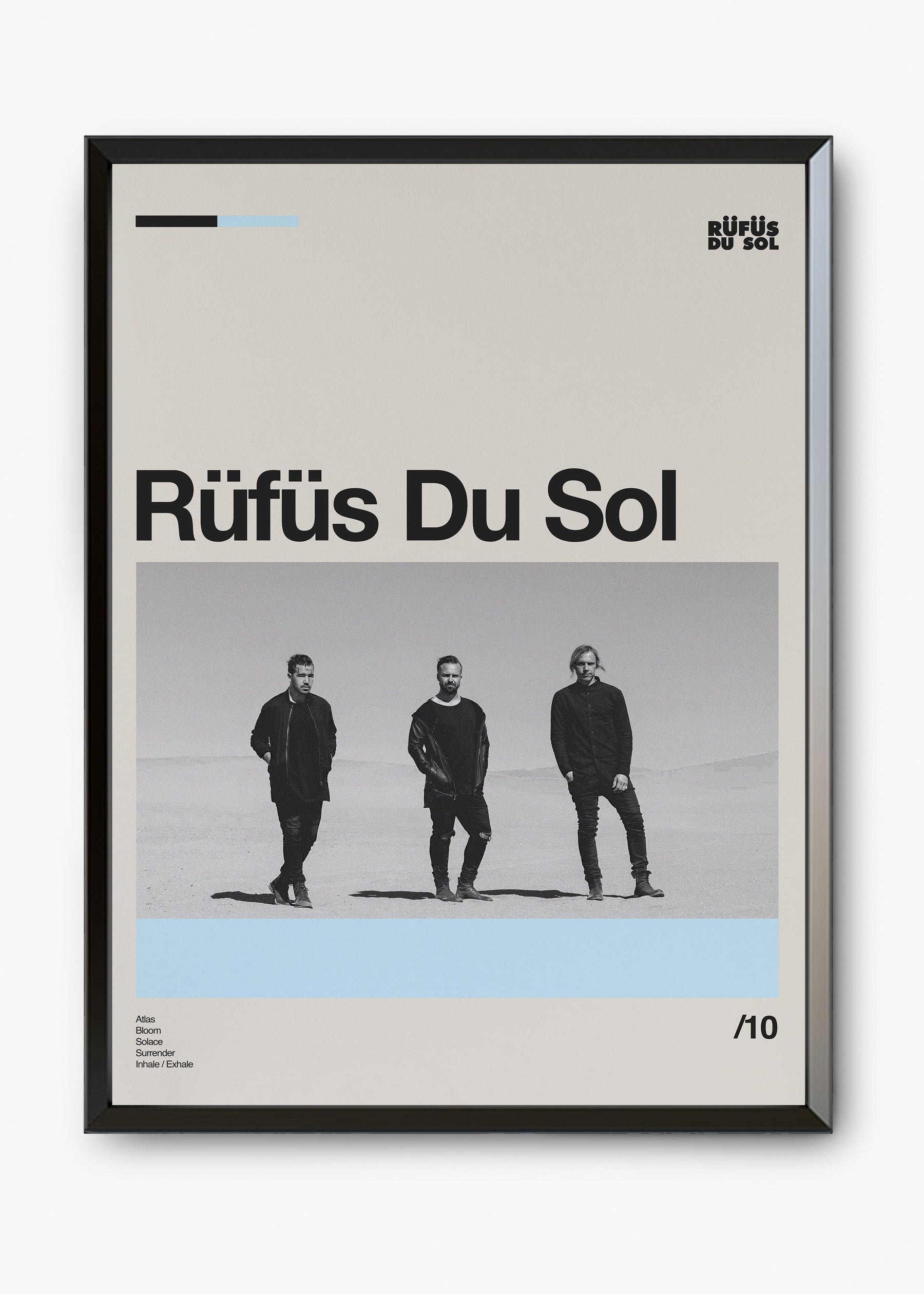 Quadro Rufus du Sol Banda