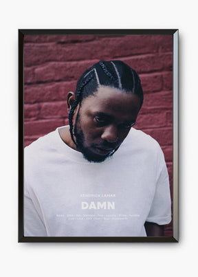 Quadro Kendrick Lamar Damn Capa