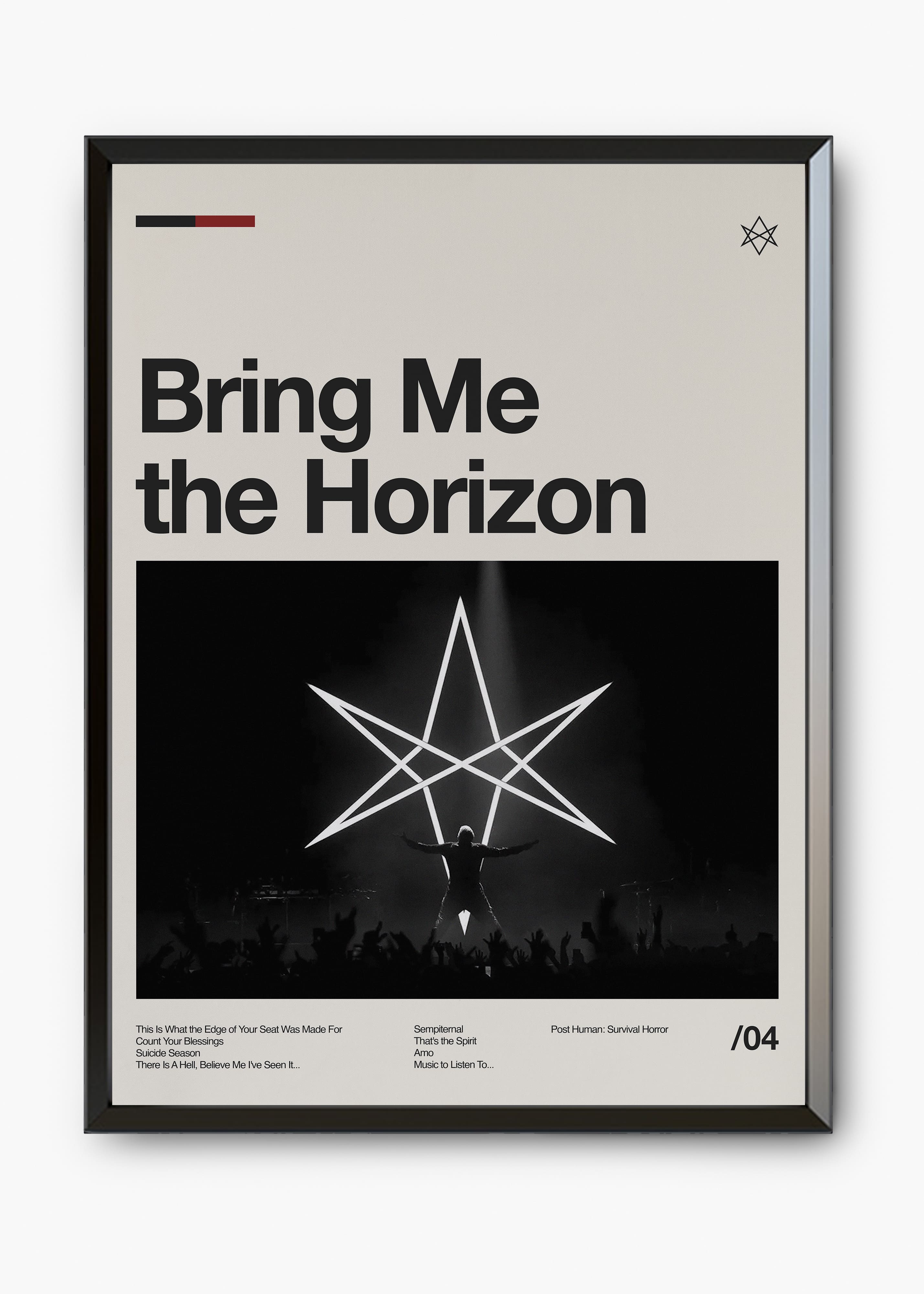 Quadro Bring Me The Horizon II Banda