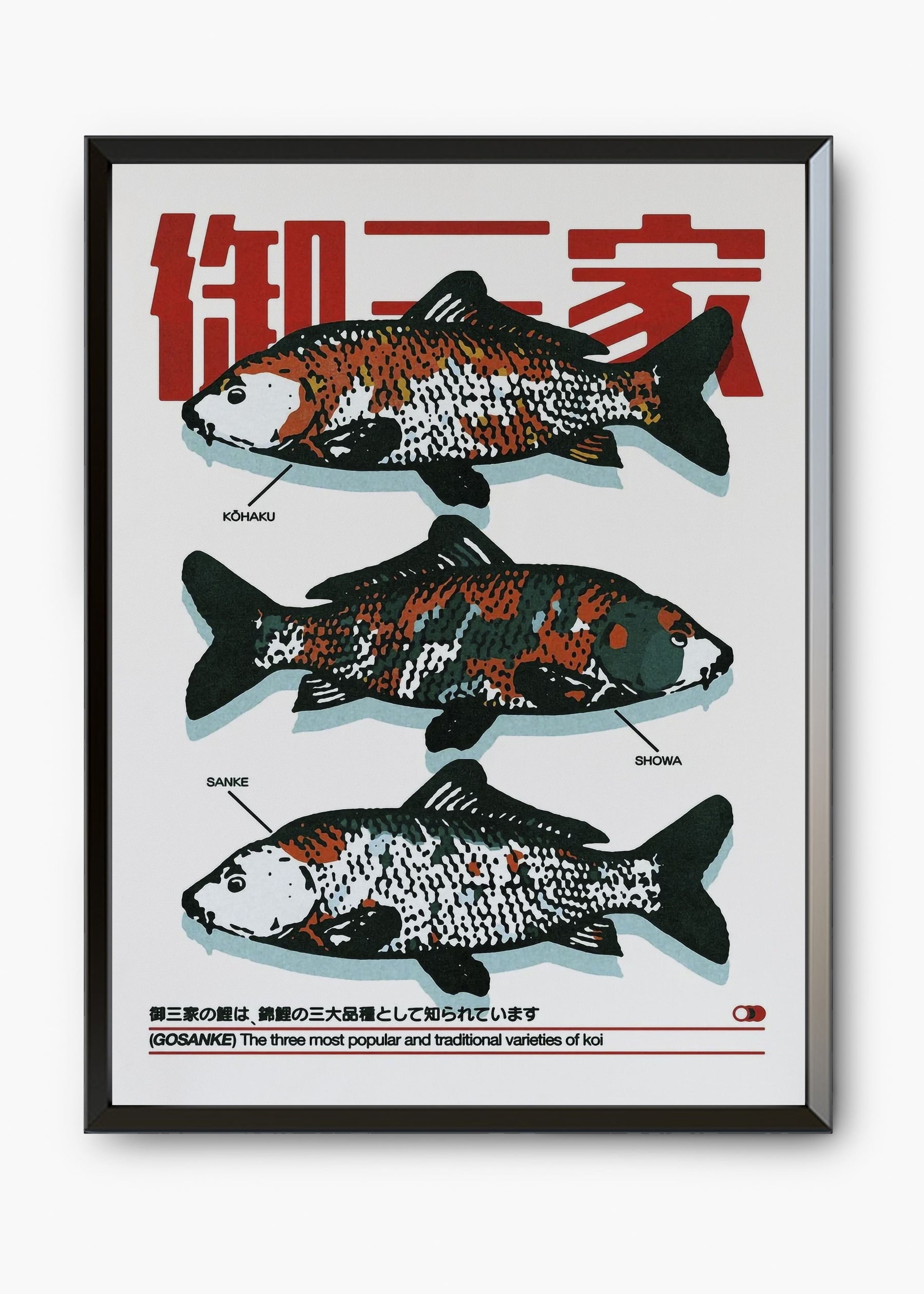 Quadro Koi Fish