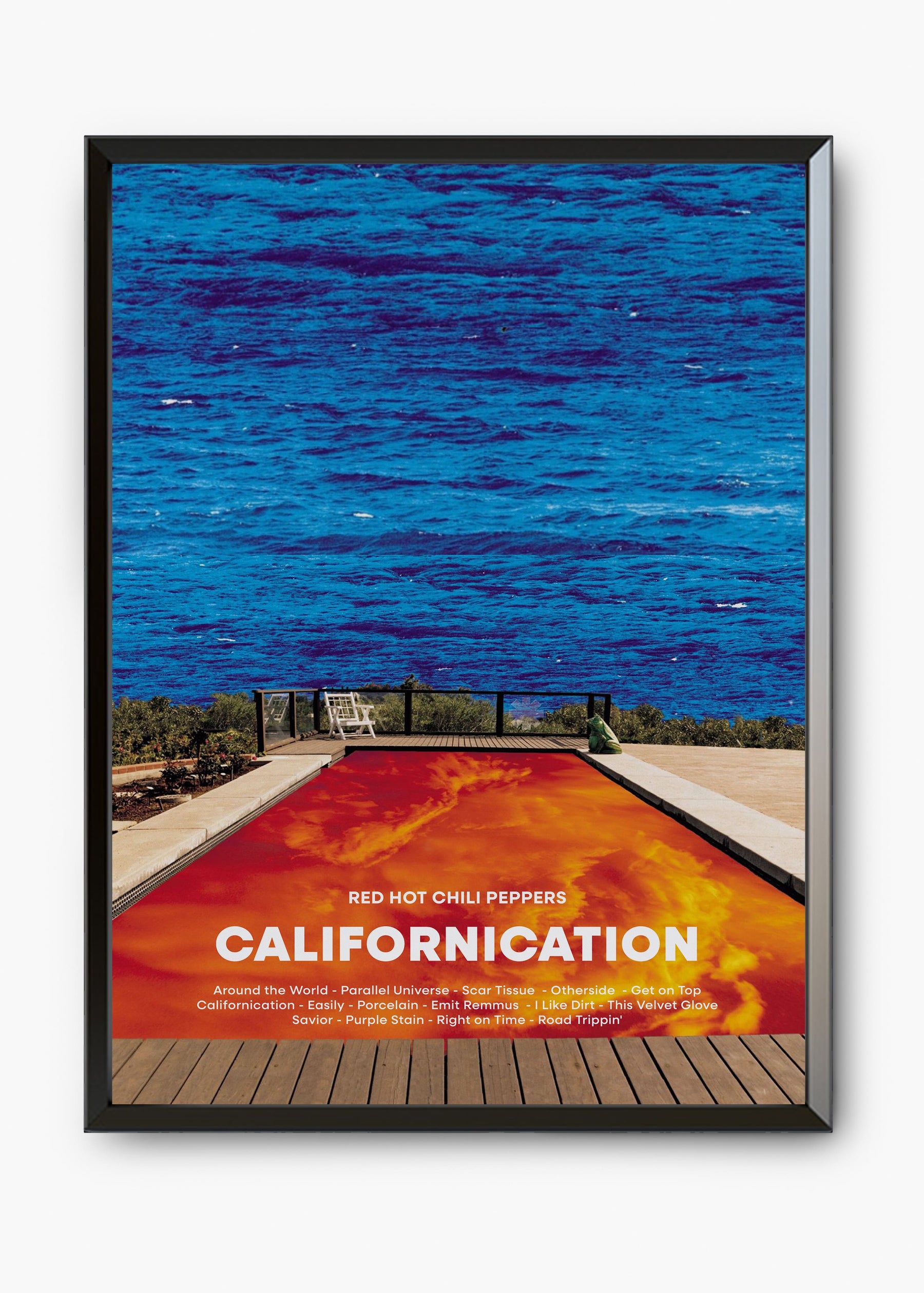 Quadro Red Hot Chili Peppers Californication Capa