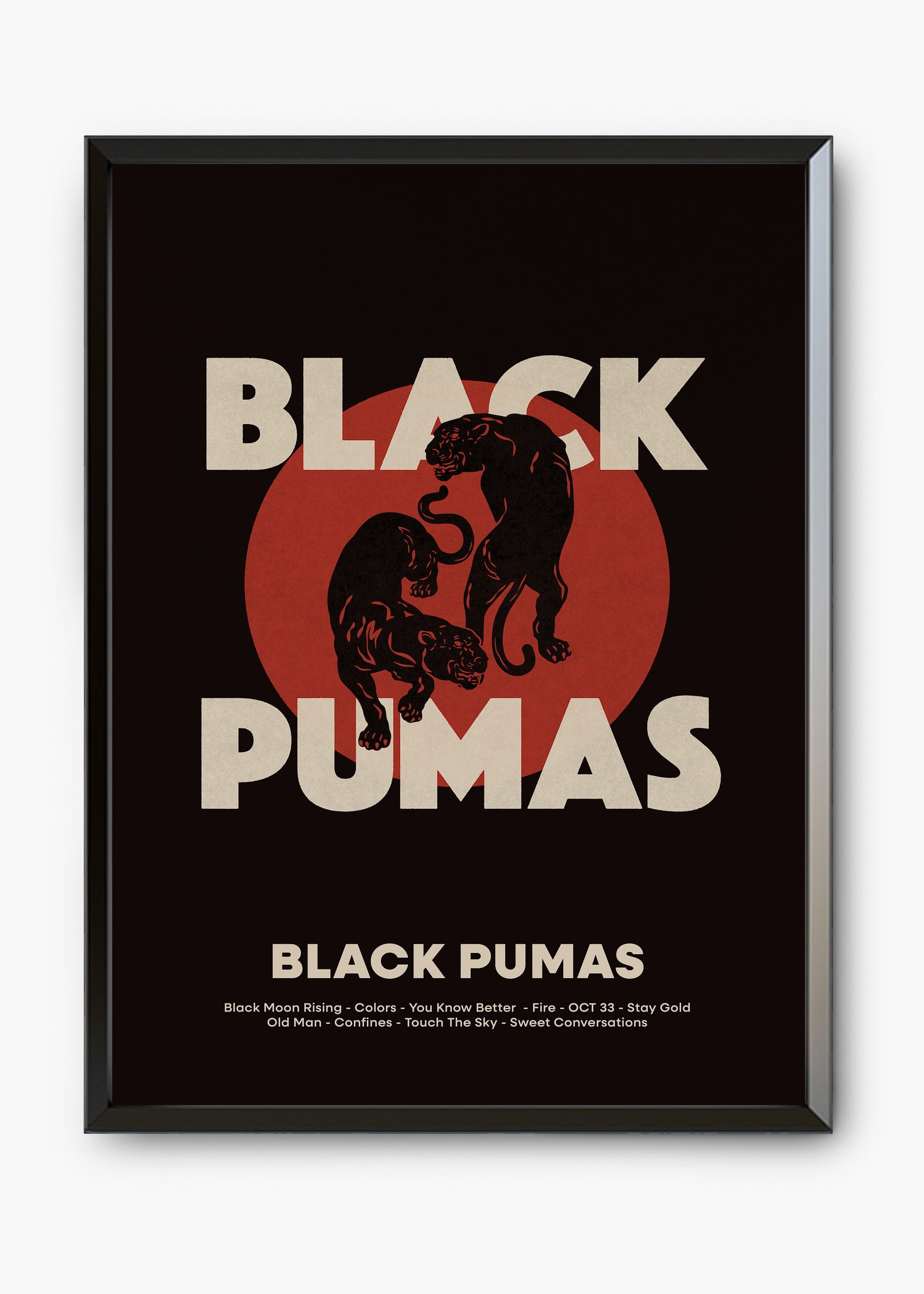 Quadro The Black Pumas - Black Pumas Capa