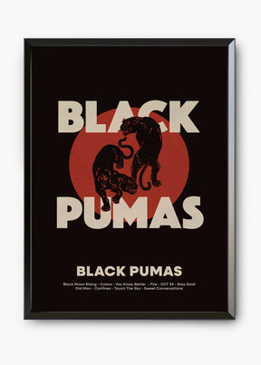 Quadro The Black Pumas - Black Pumas Capa