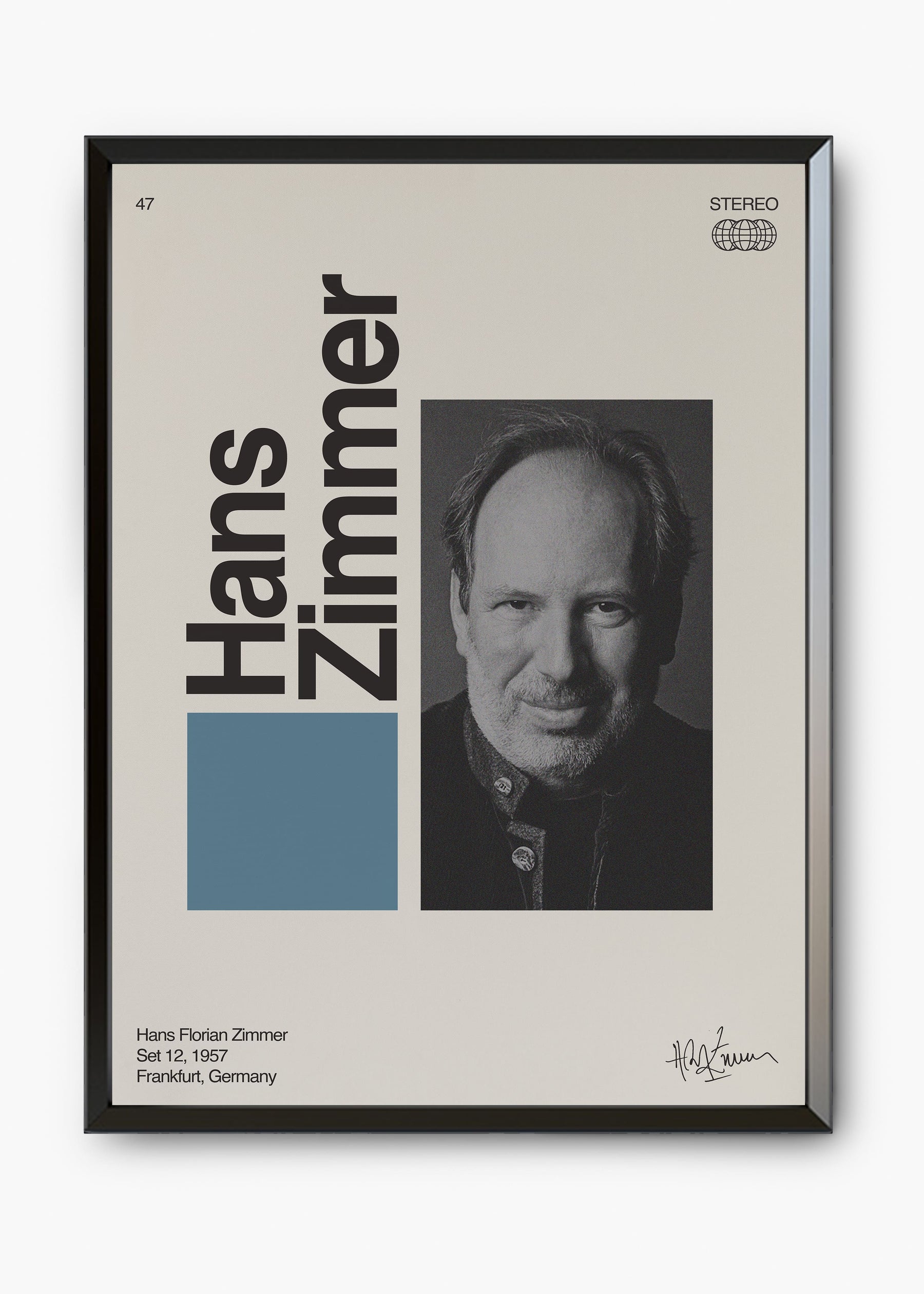 Quadro Signature Hanz Zimmer