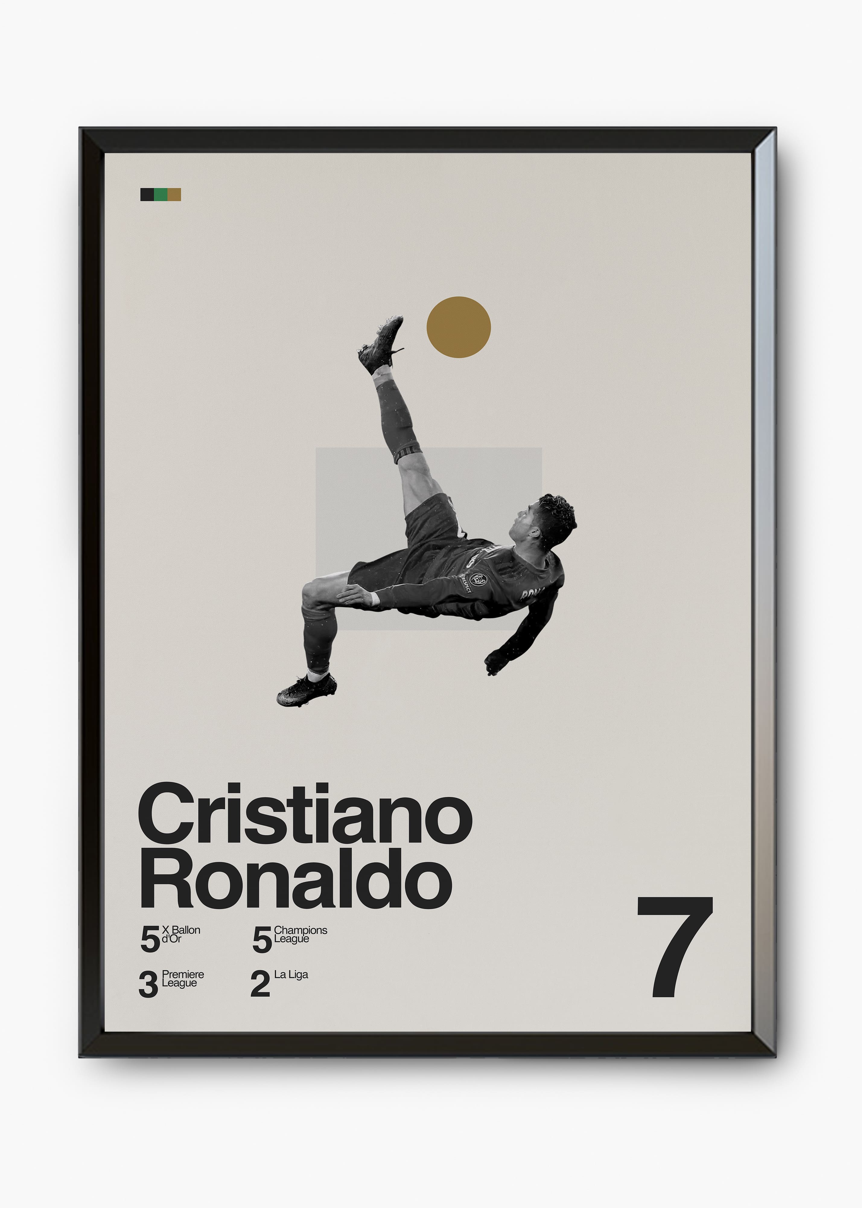 Quadro Cristiano Ronaldo CR7