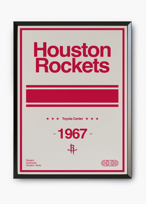 Quadro NBA Houston Rockets