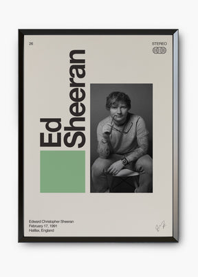 Quadro Signature Ed Sheeran