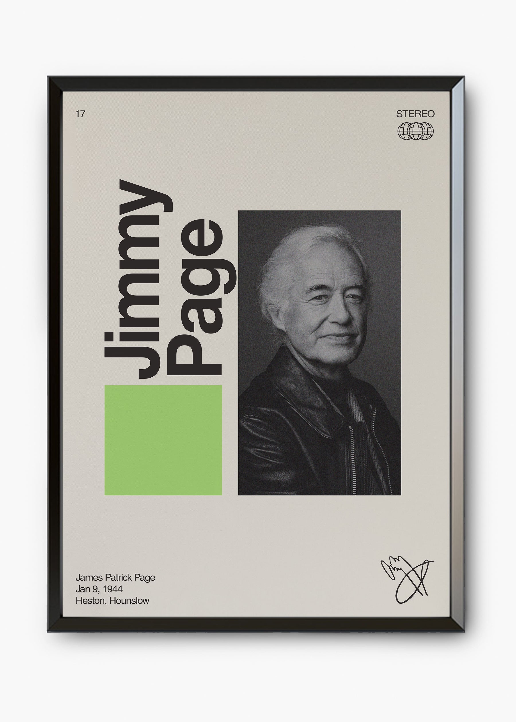 Quadro Signature Jimmy Page