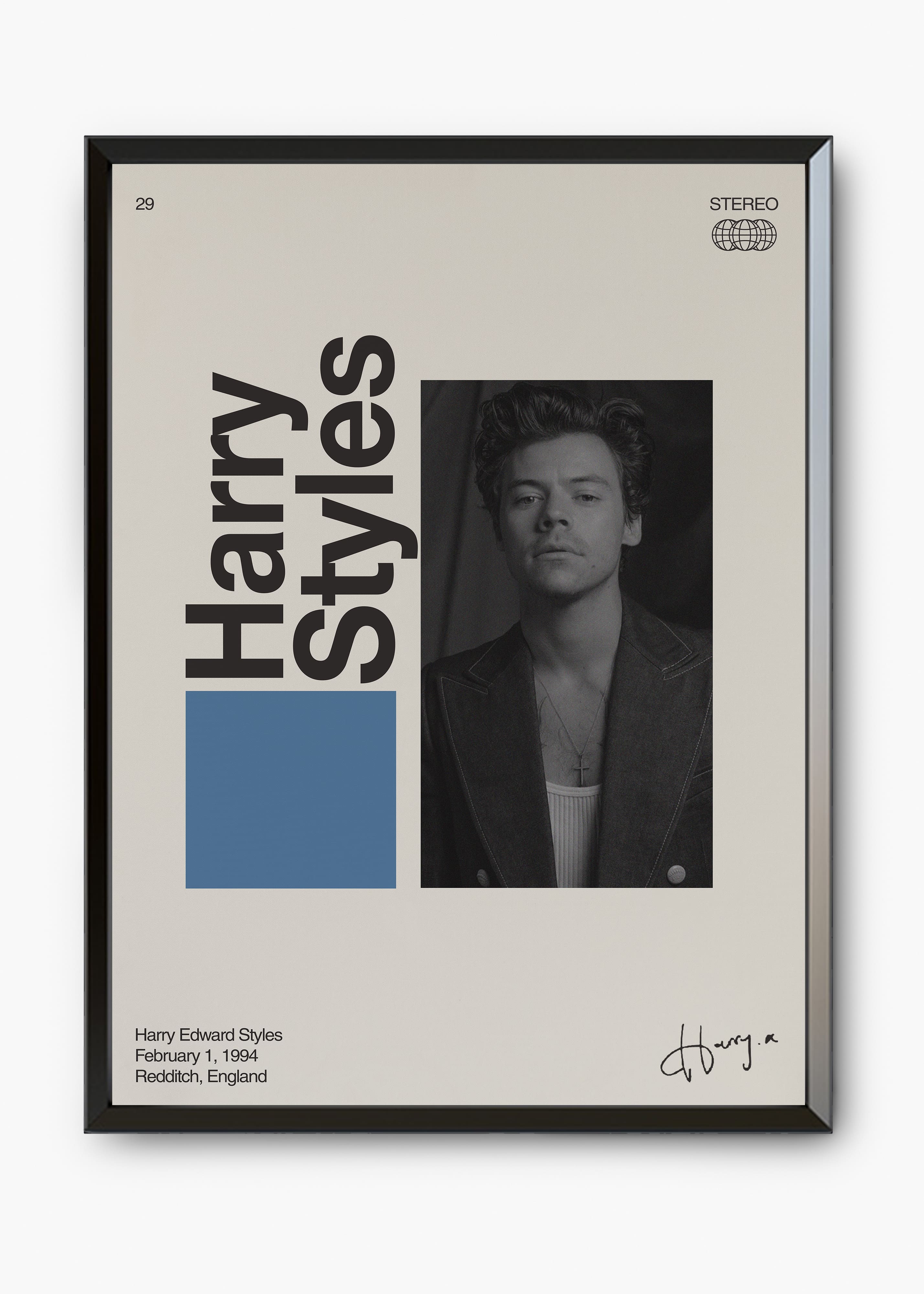 Quadro Signature Harry Styles
