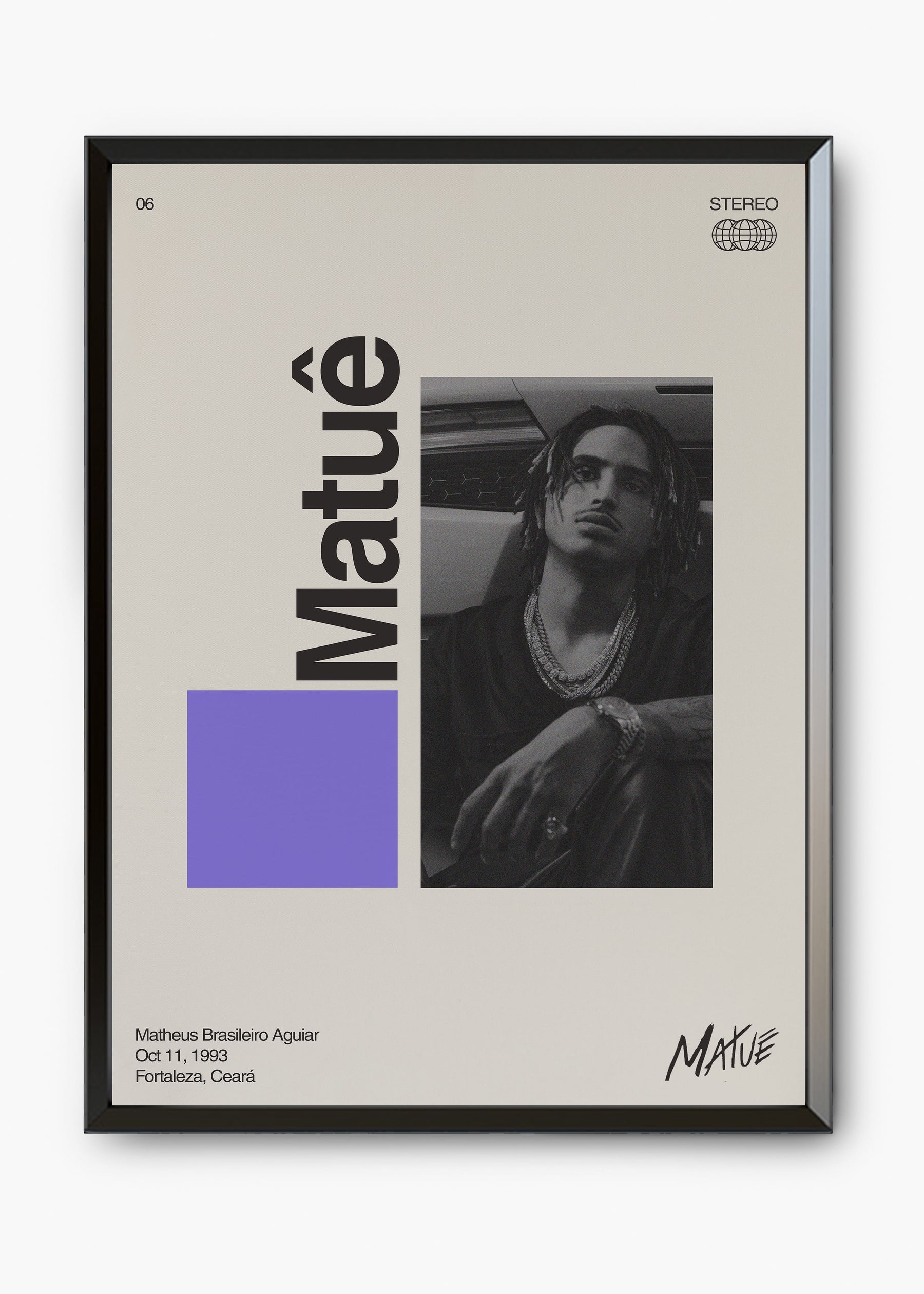 Quadro Signature Matuê