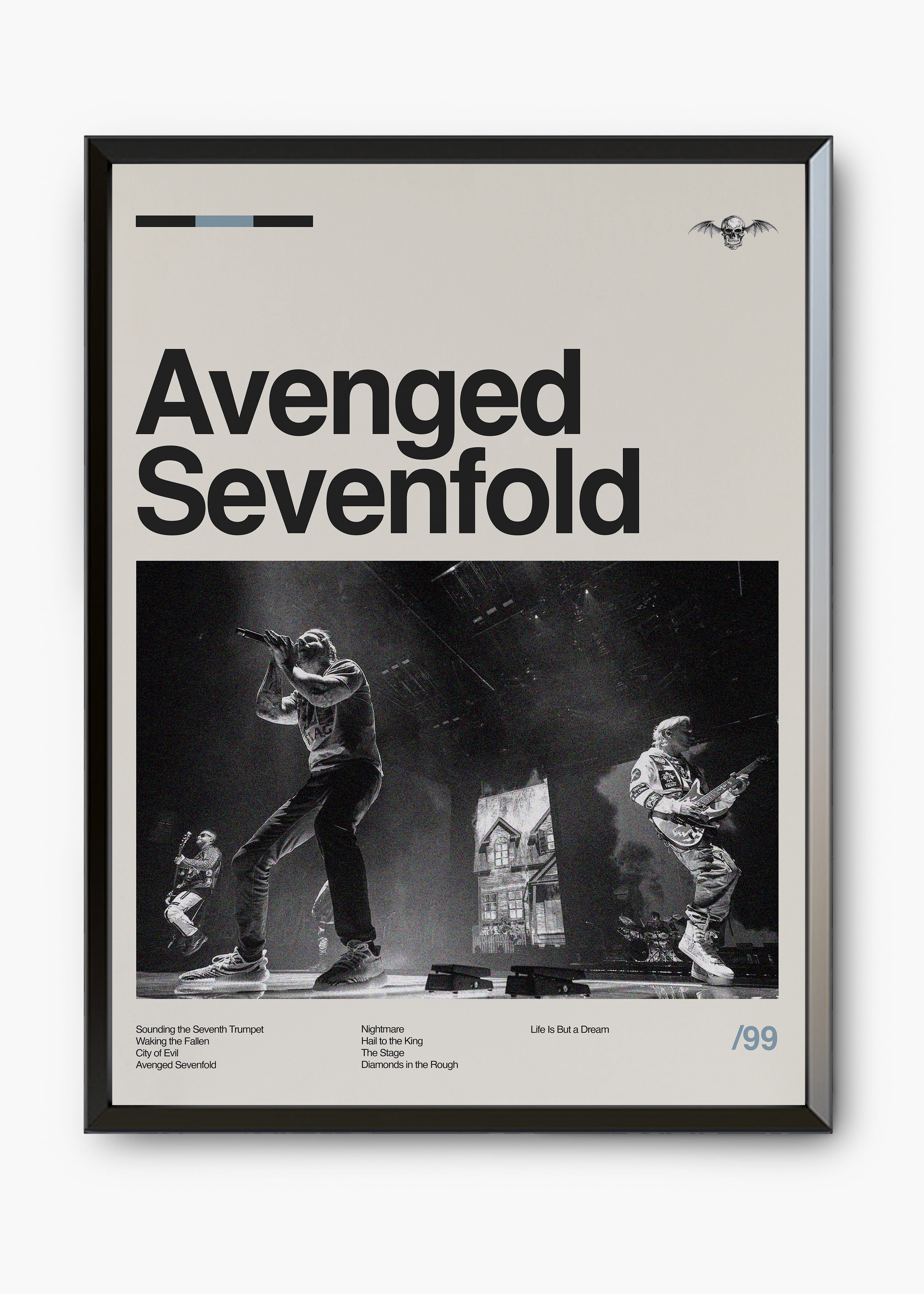 Quadro Avenged Sevenfold Banda