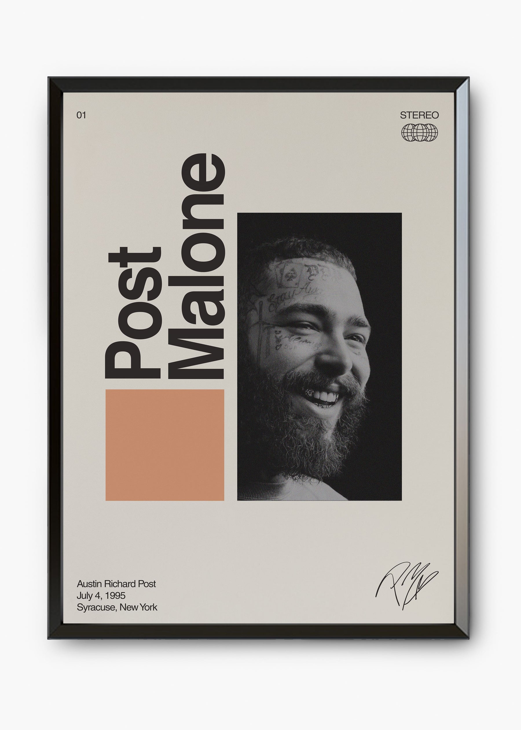 Quadro Signature Post Malone