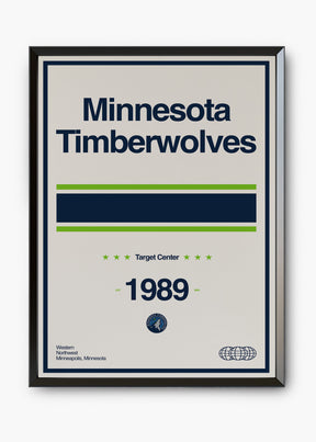 Quadro NBA Minnestoa Timberwolves
