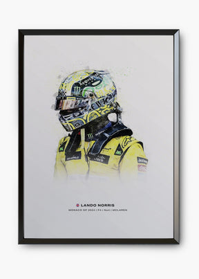Quadro Lando Norris Monaco GP 2024