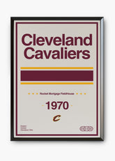 Quadro NBA Cleveland Cavaliers