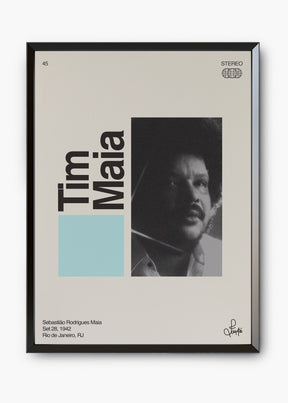 Quadro Signature Tim Maia