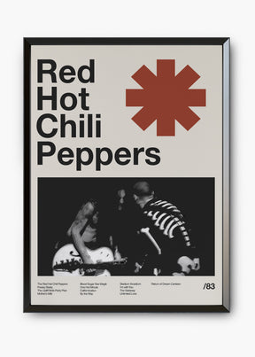 Quadro Red Hot Chili Peppers Banda