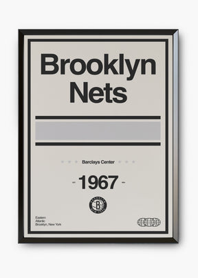 Quadro NBA Brooklin Nets