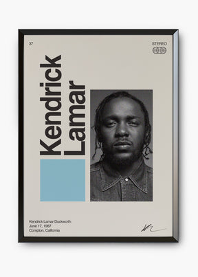 Quadro Signature Kendrick Lamar