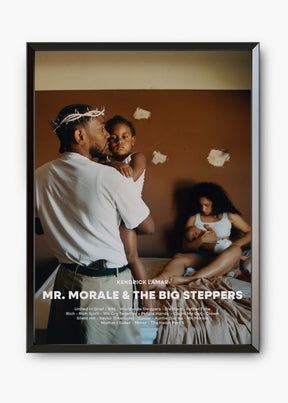 Quadro Kendrick Lamar Mr Morale & The Big Steppers Capa