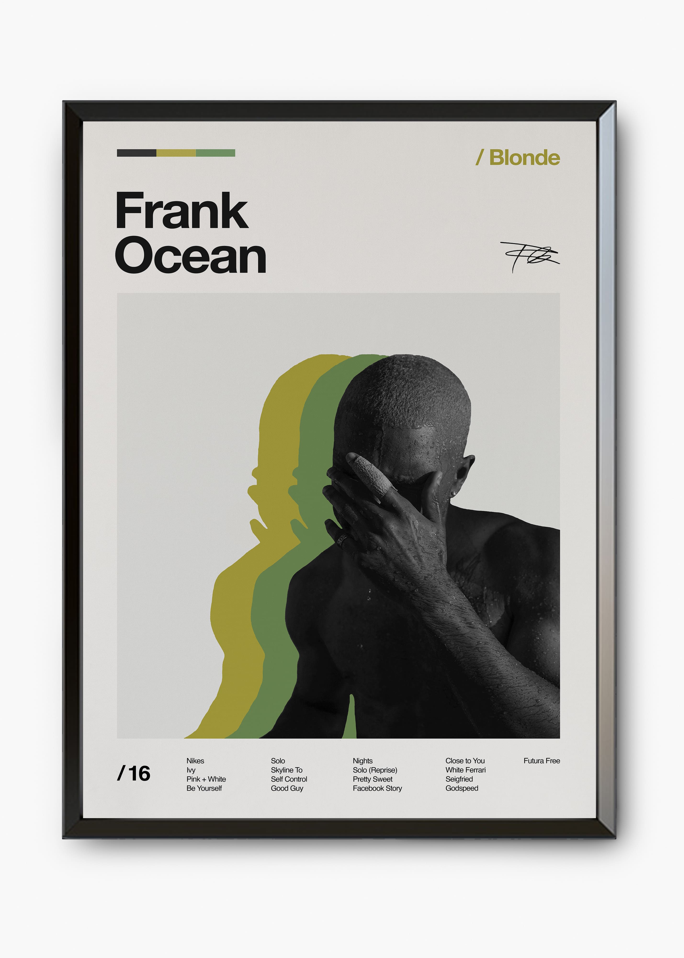 Quadro Frank Ocean Blonde