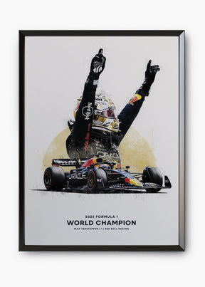 Quadro Max Verstappen World Champions