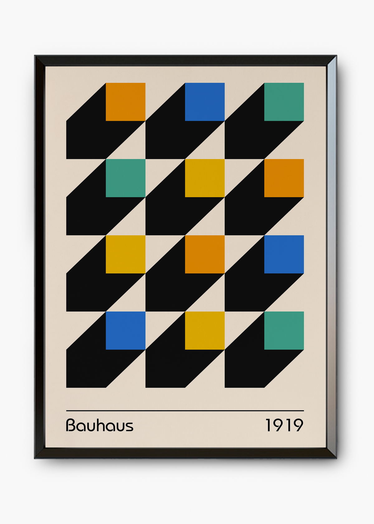 Quadro Bauhaus Visual Pulse