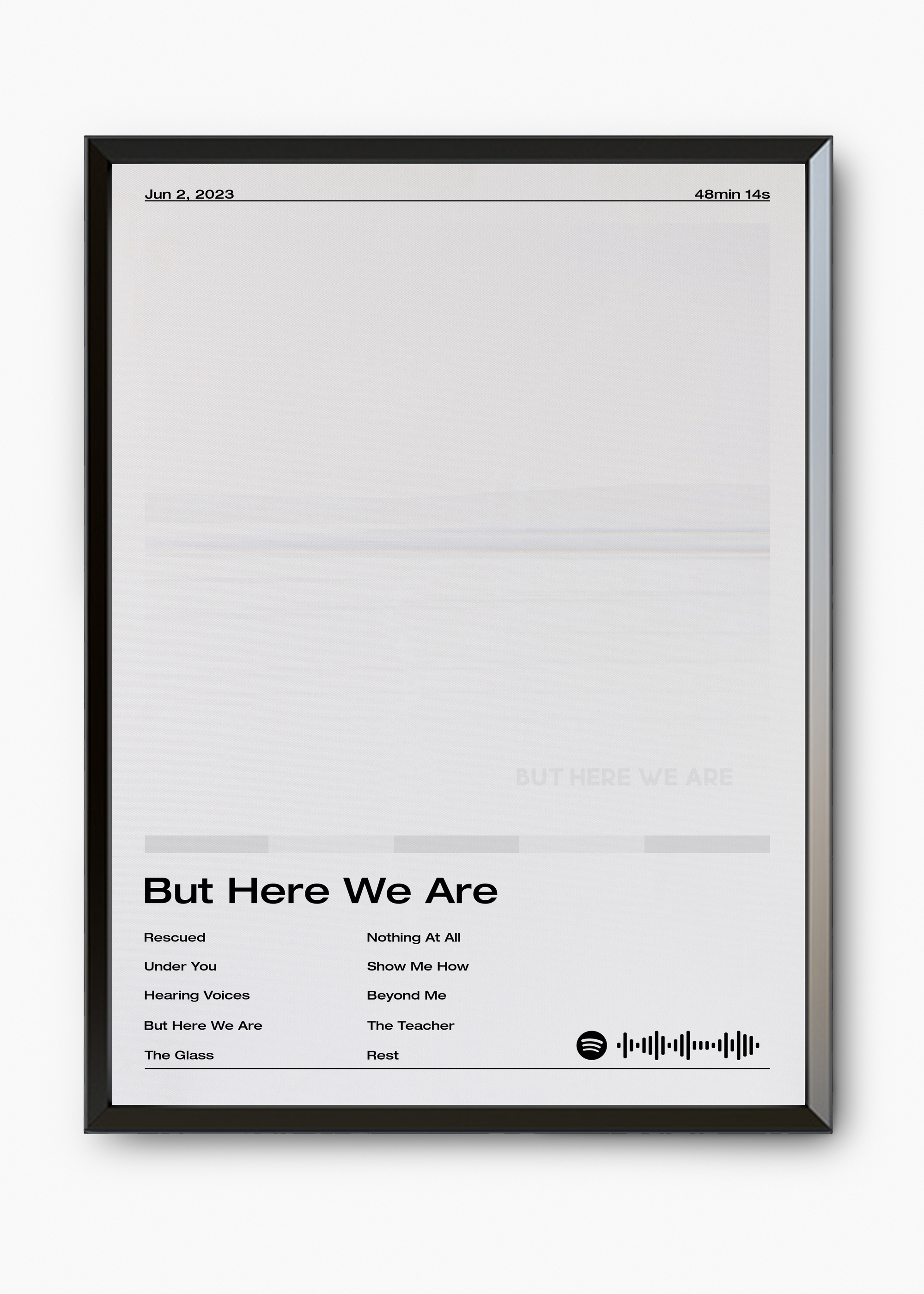 Quadro Foo Fighters But Here We Are - 7
