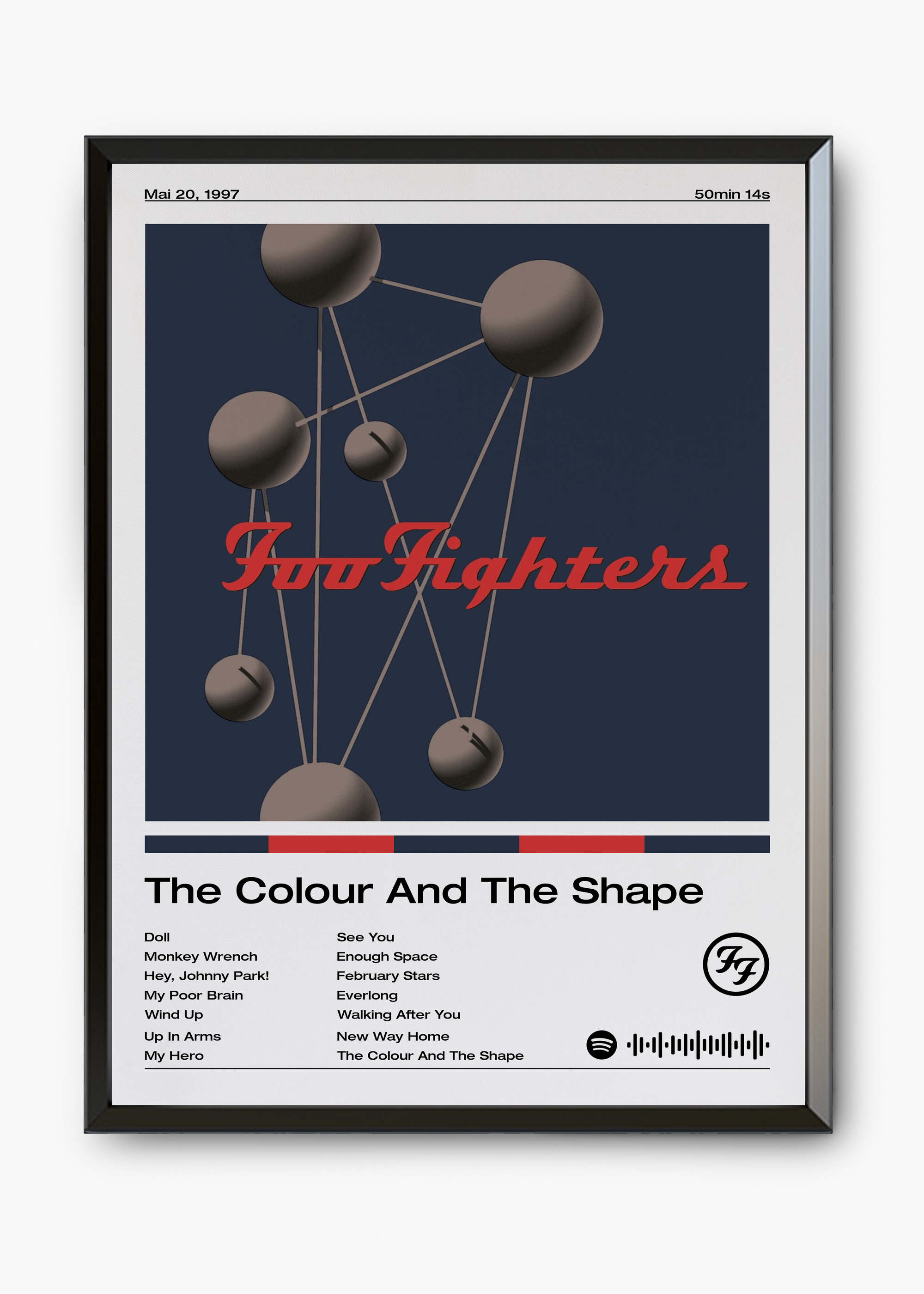 Quadro Foo Fighters Colors and Shape - 7
