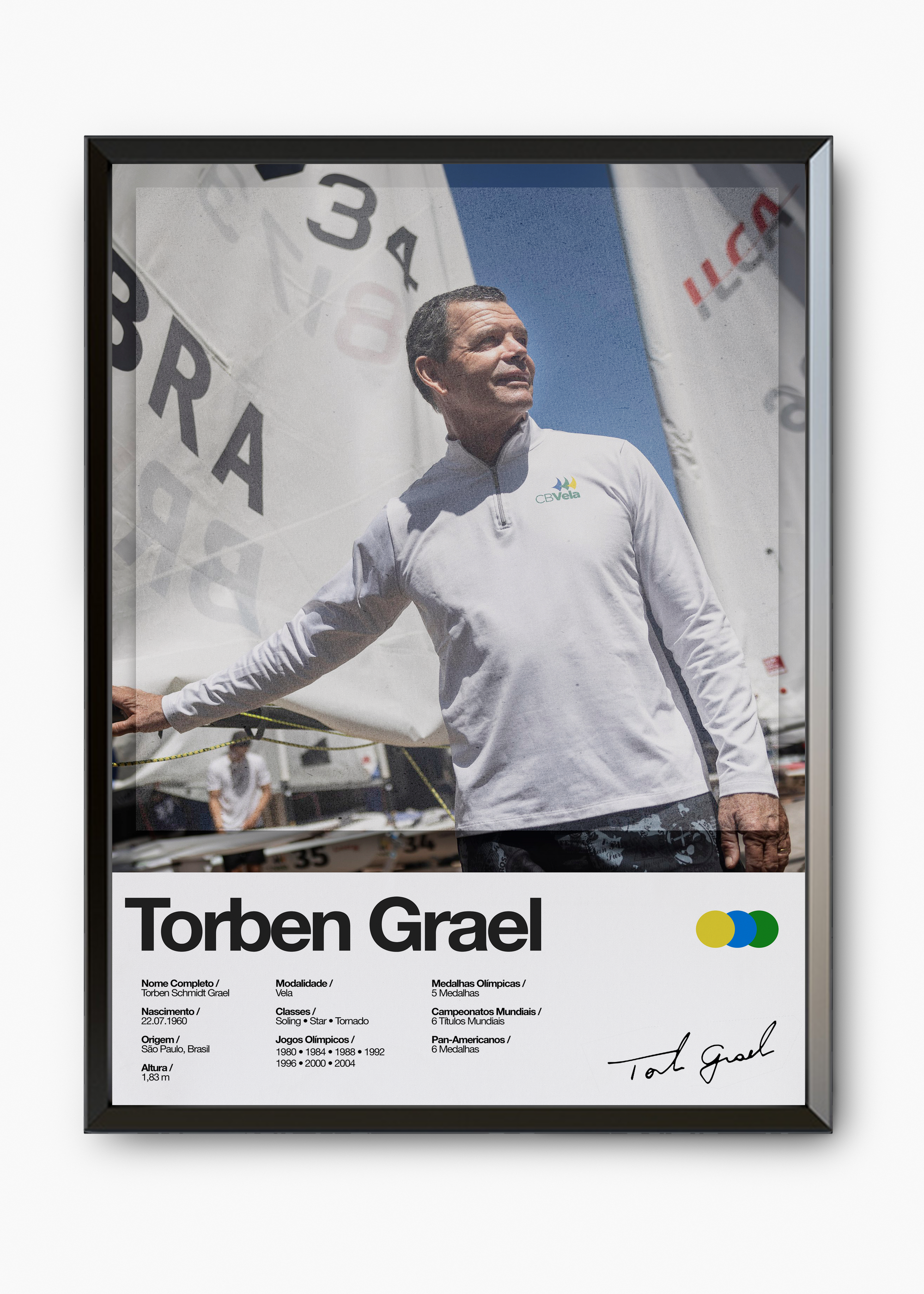 Quadro Torben Grael - 7