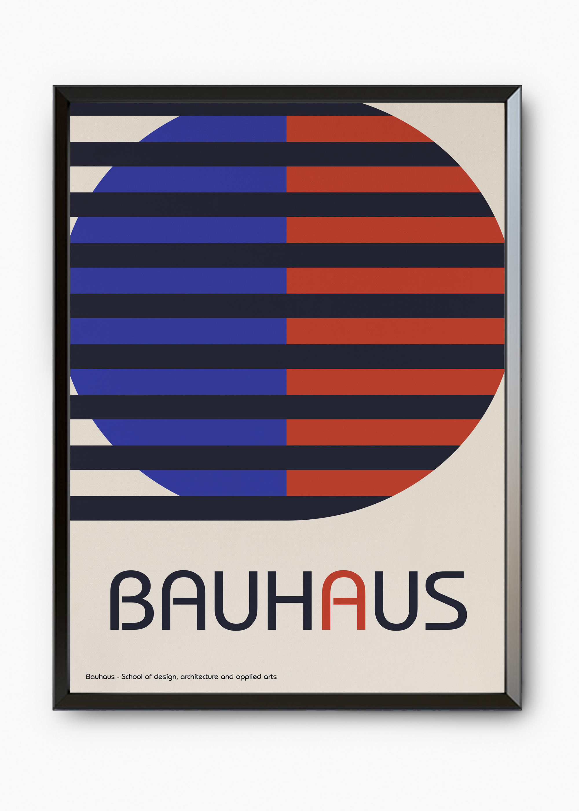 Quadro Bauhaus Midnight - 7