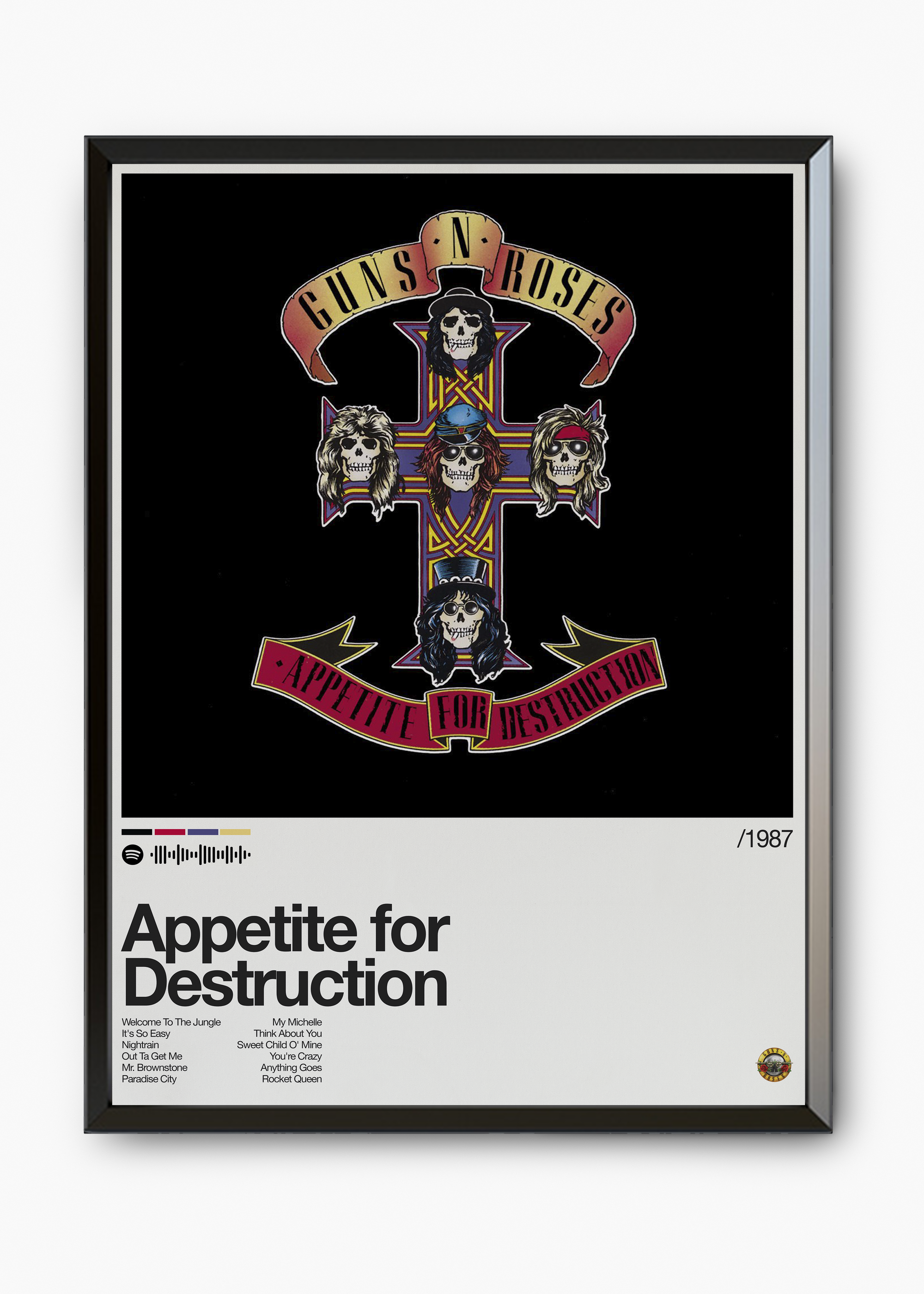 Quadro Guns n' Roses Appetite for Destruction II - 7