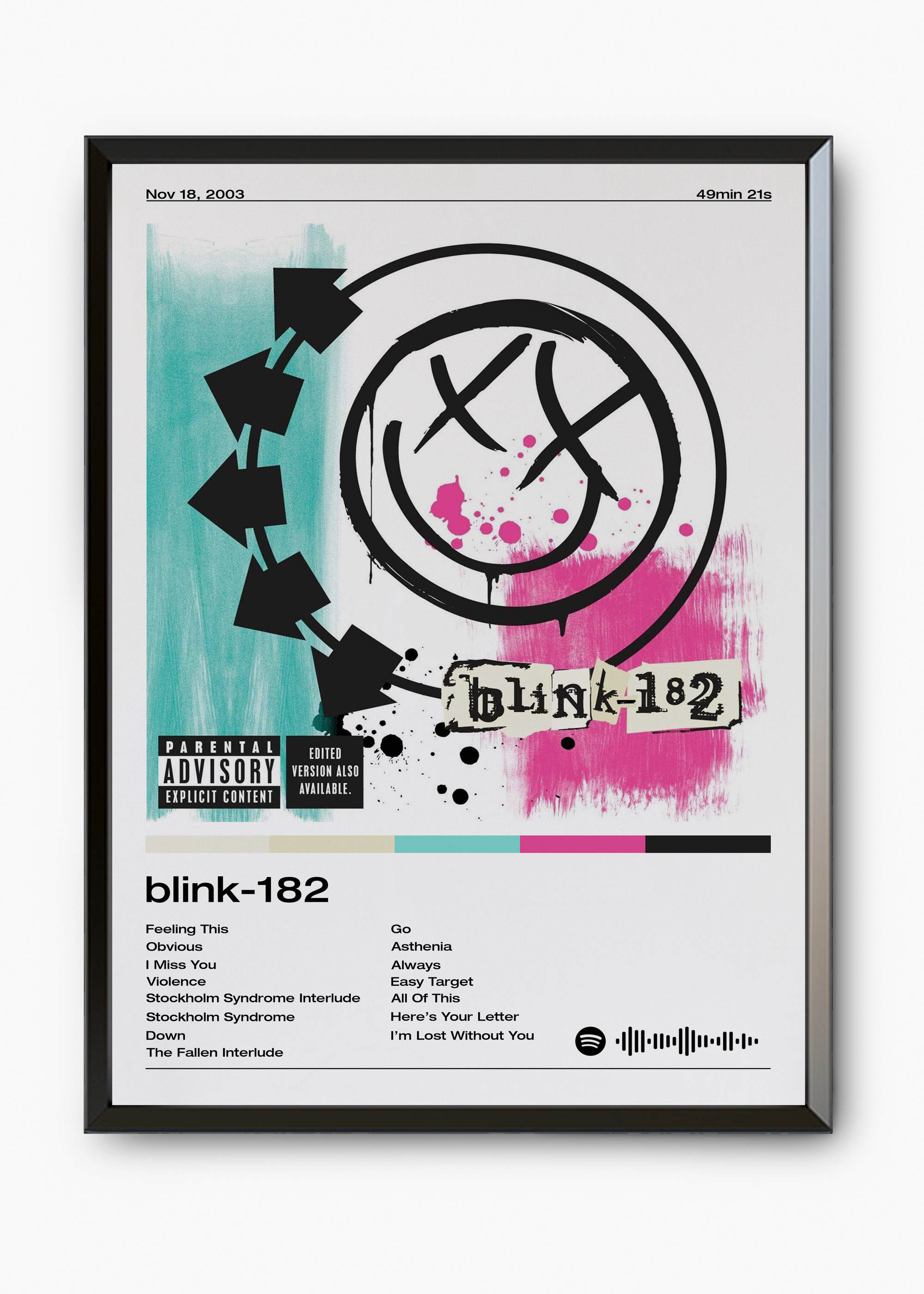 Quadro Blink-182 - 7